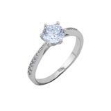Zirconia Glow Ring