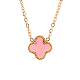 Pink Clover Kette