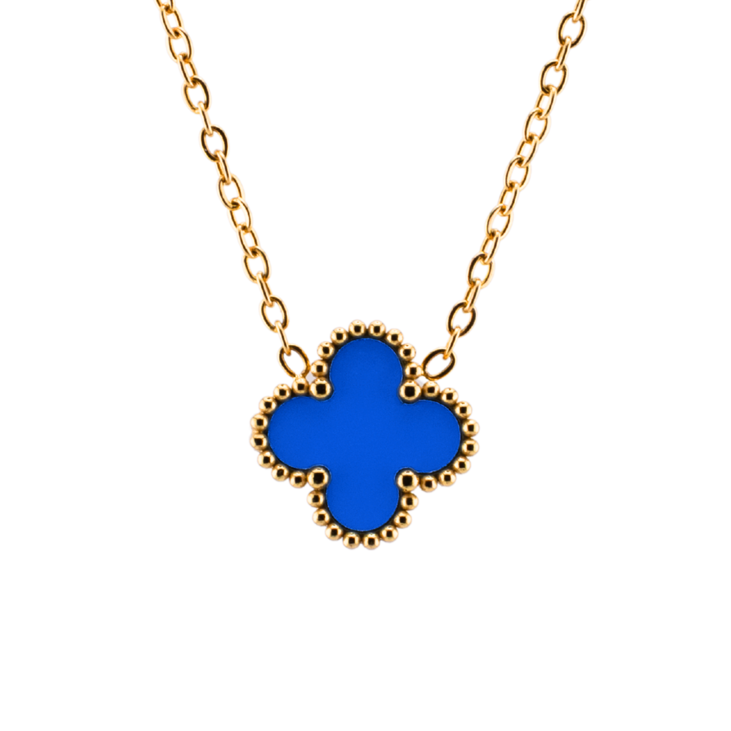 Blue Clover Kette