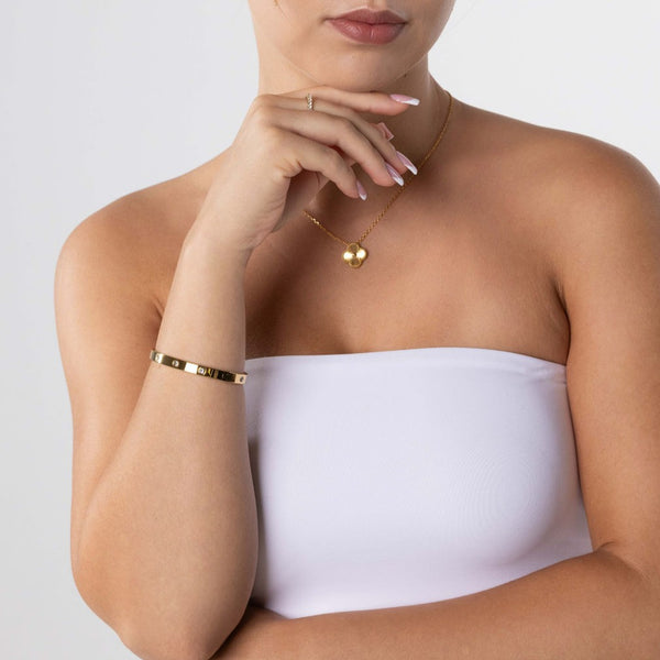 Goia Zirconia Armreif Tragebild