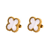 White Clover Ohrstecker