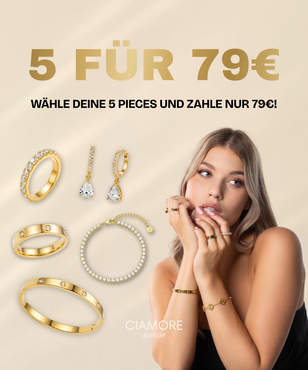 5 für 79 €: Wähle deine 5 Pieces und zahle nur 79 €