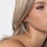 Pink Clover Ohrstecker