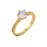 Zirconia Glow Ring
