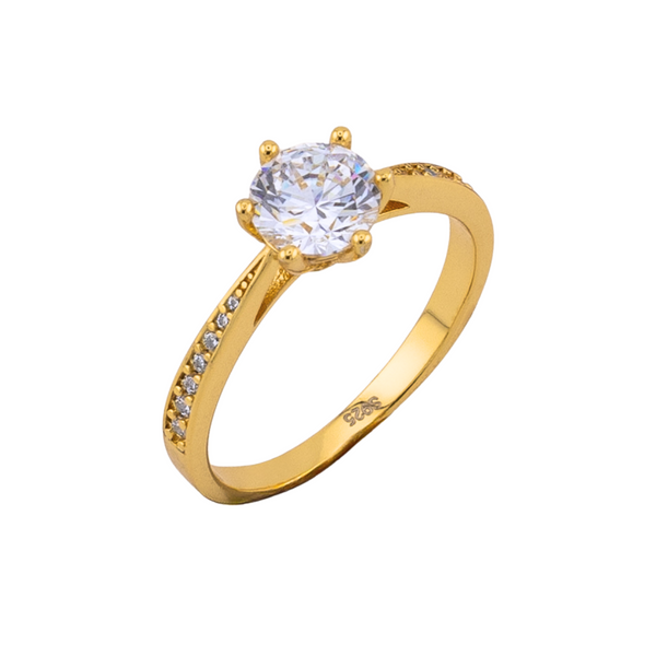 Zirconia Glow Ring