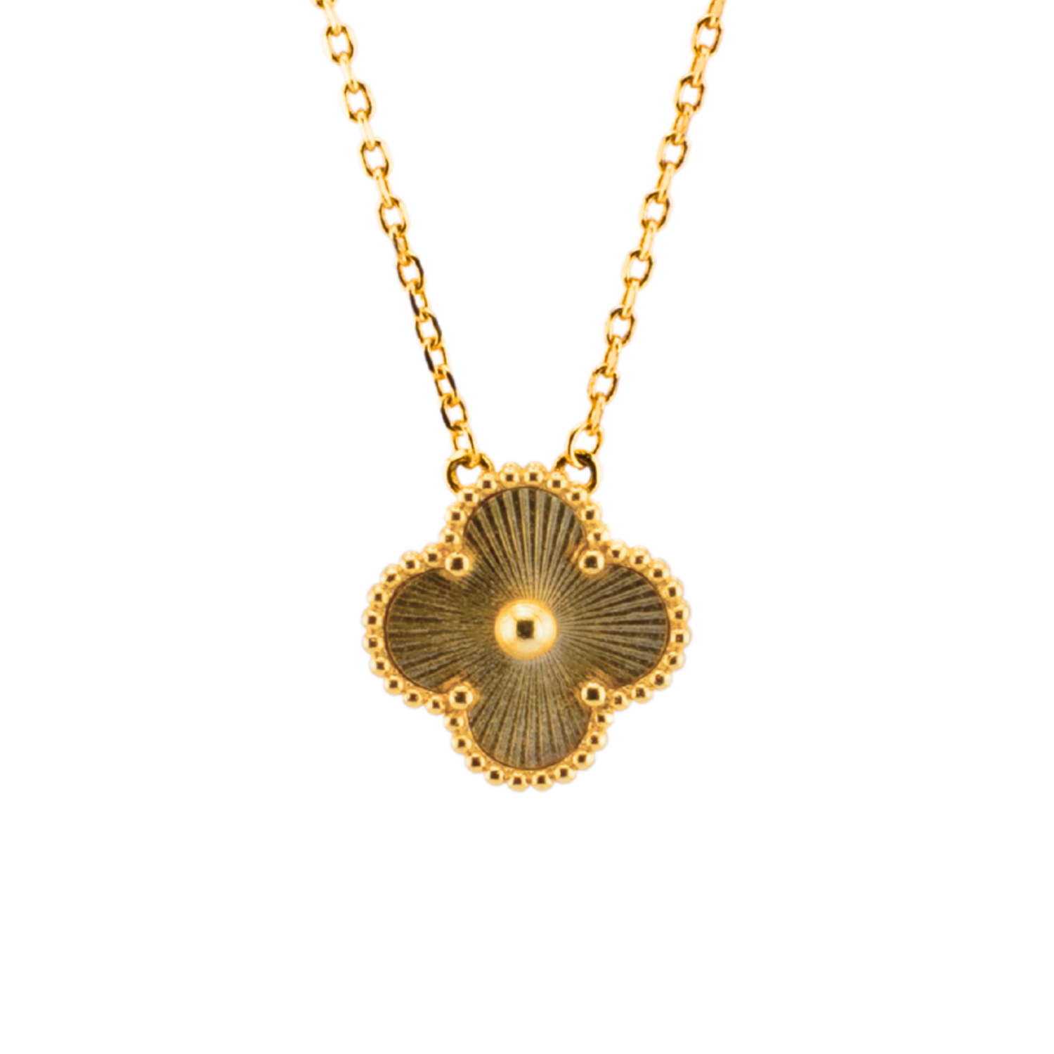 Gold Clover Kette